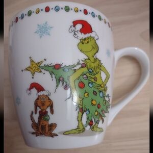 The Grinch Dr Seuss Christmas Tree And Max Porcelain Mug Zrike Coffee Tea Cup
